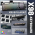 ATTACK SHARK X98 Tri-Mode Wireless Mechanical Keyboard Moonlit Night